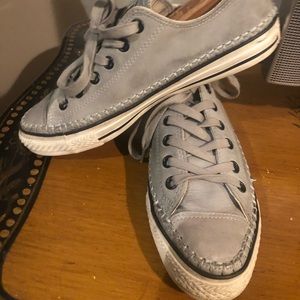 John varvartos  leather sneakers men’s 7 women’s 9